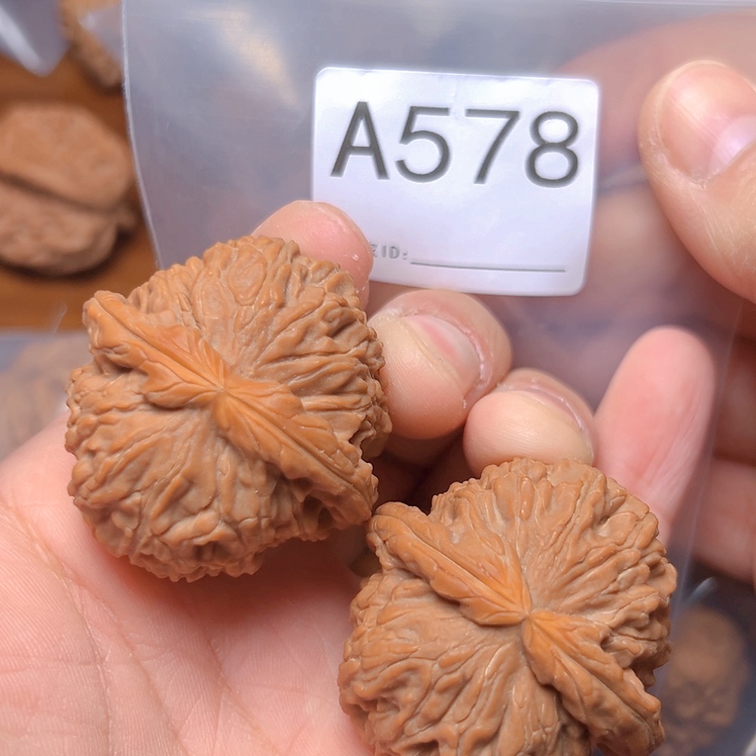 文玩核桃吊坠42白狮子