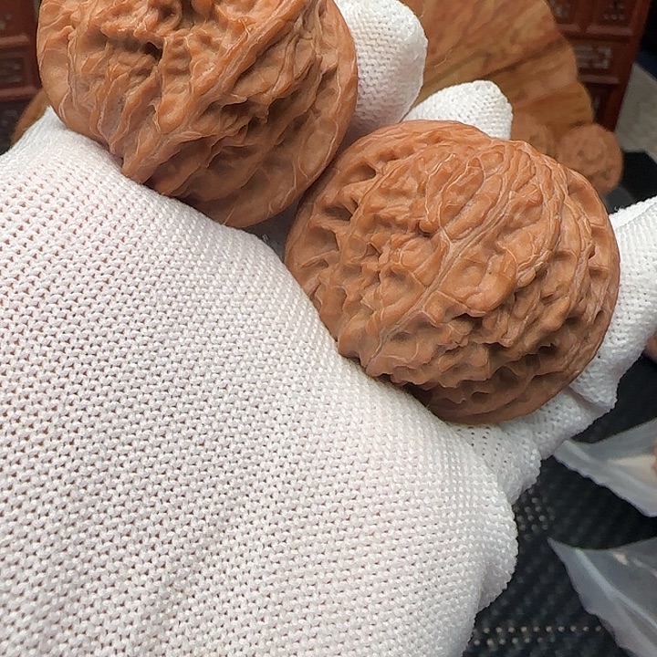 吊坠文玩核桃蝴蝶磨全品44尺头货