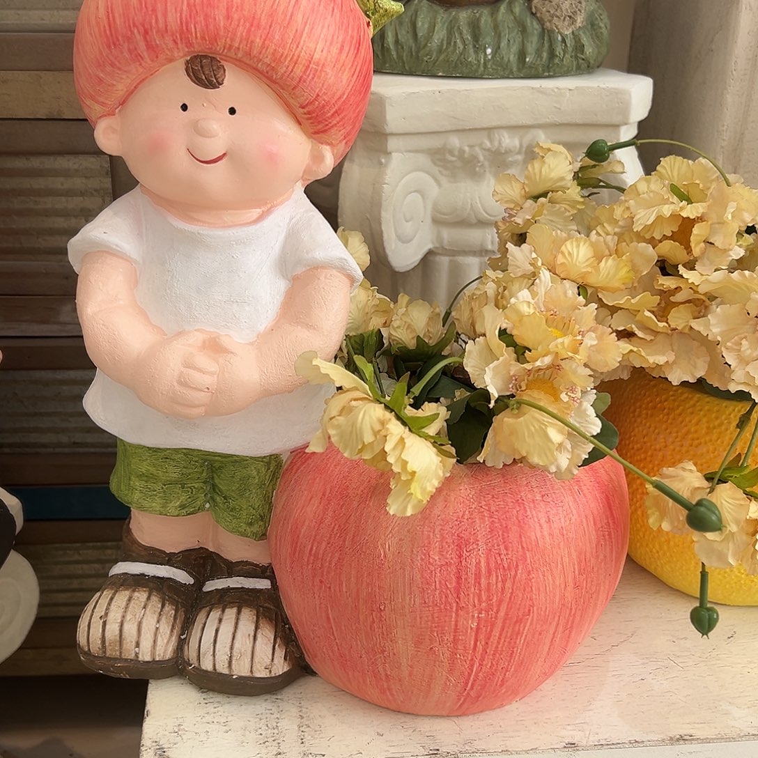 花园摆件红红火火