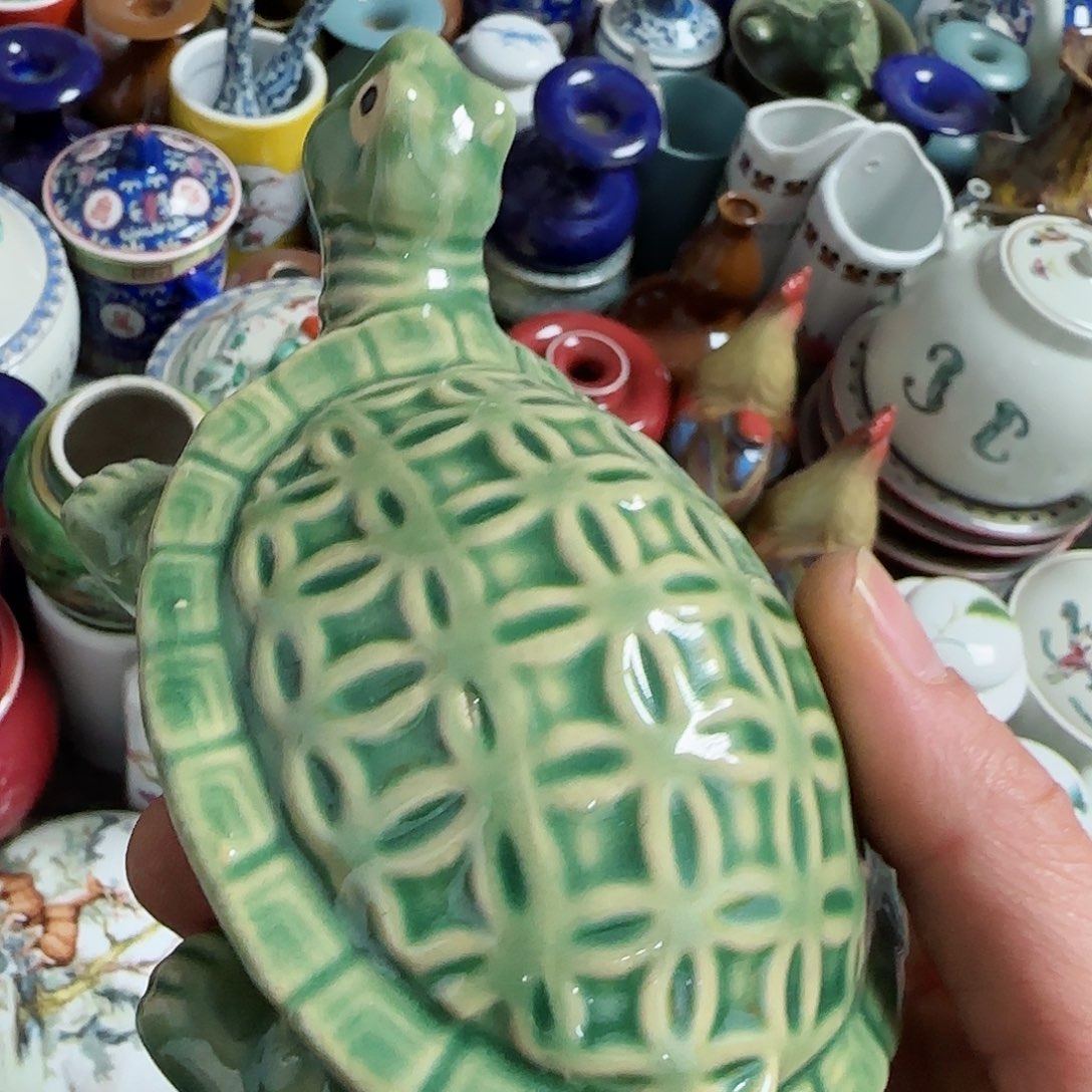 摆件瓷器的工艺技术水平