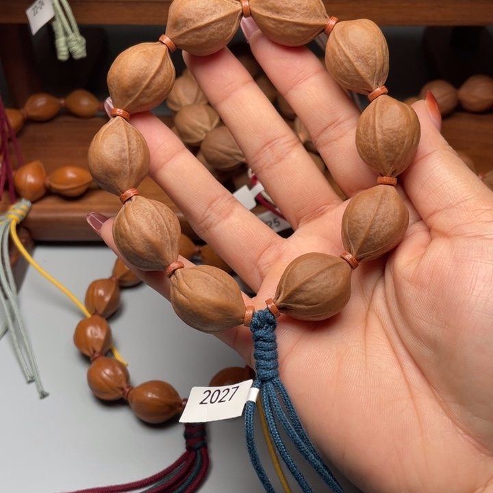 橄榄核手串/手链2027鲨鱼背