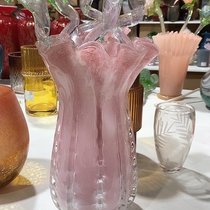 琉璃高32厘米花瓶