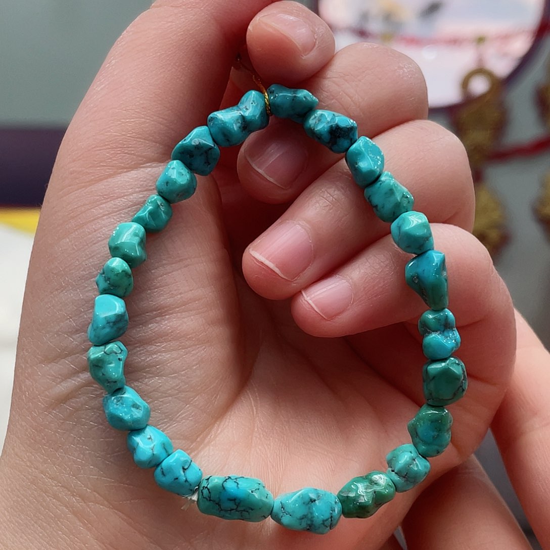 绿松石手串未镶嵌
