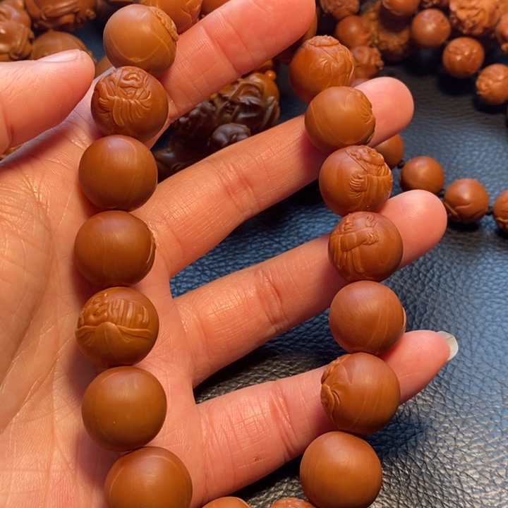 橄榄核手串/手链康**爹十八罗汉