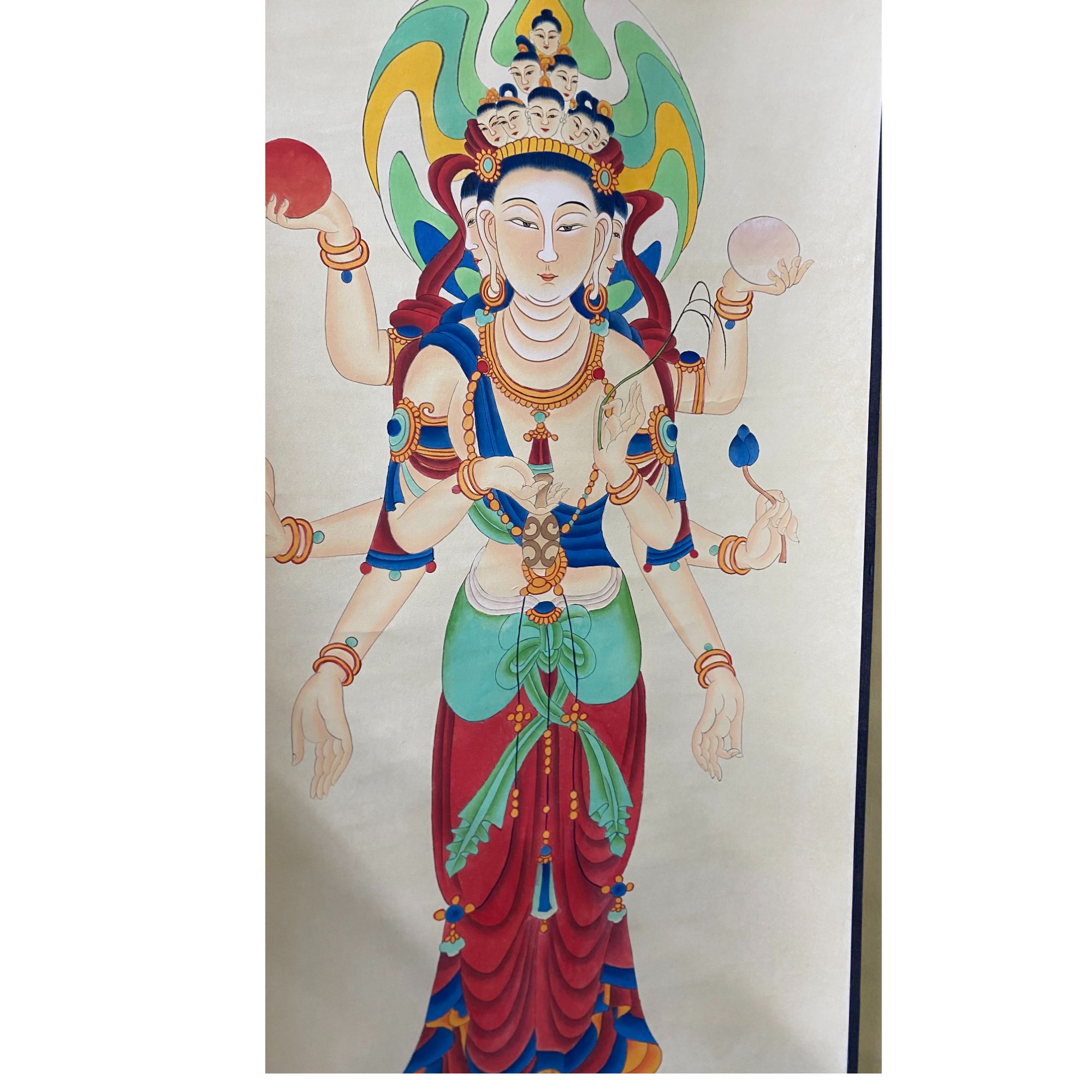 张 佛系人物立轴绘画 132.67 7.9平尺