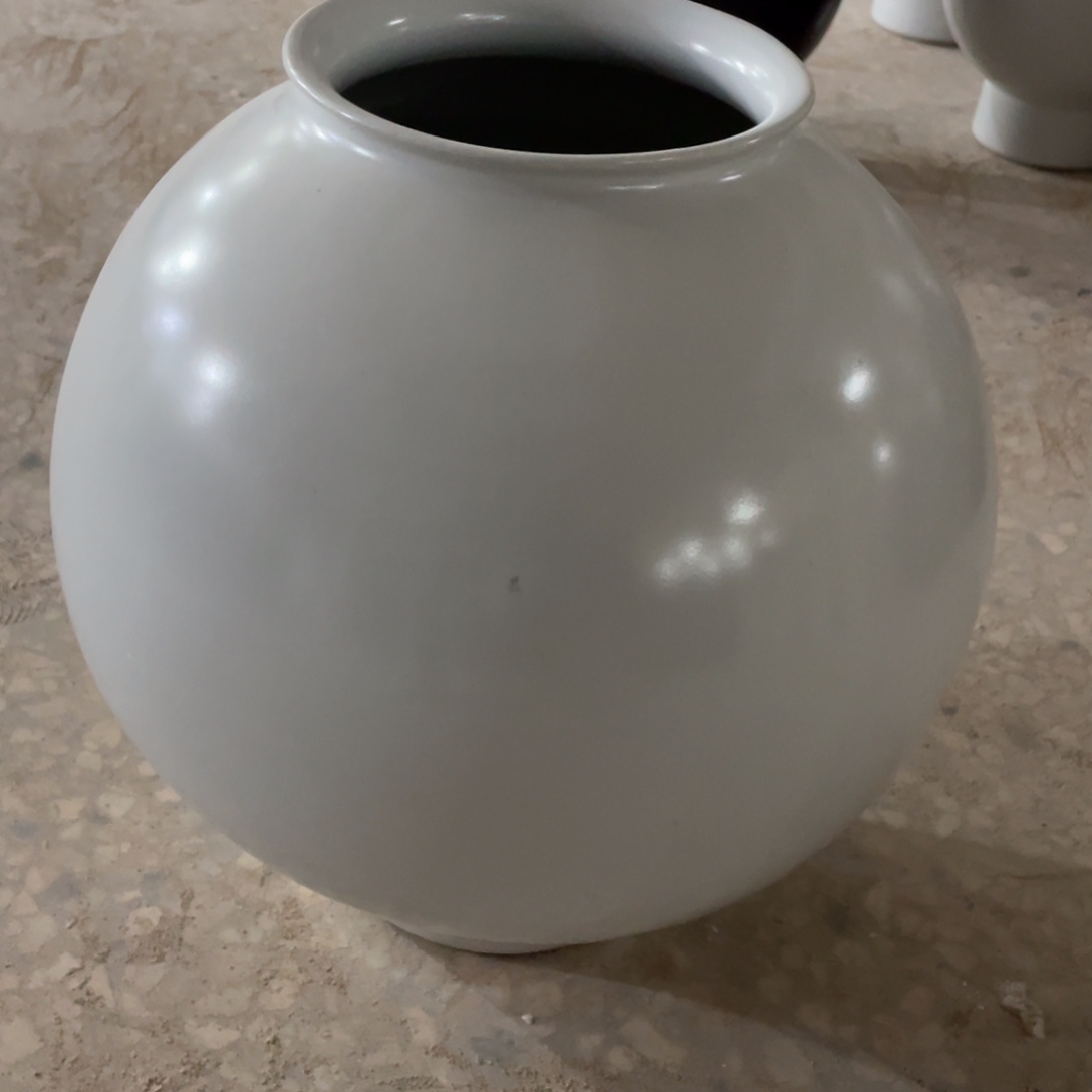 陶瓷瑕疵盆32厘米口径12厘米