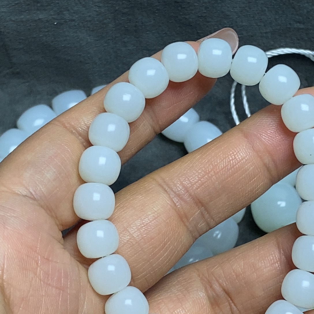 和田玉手链未镶嵌用****0