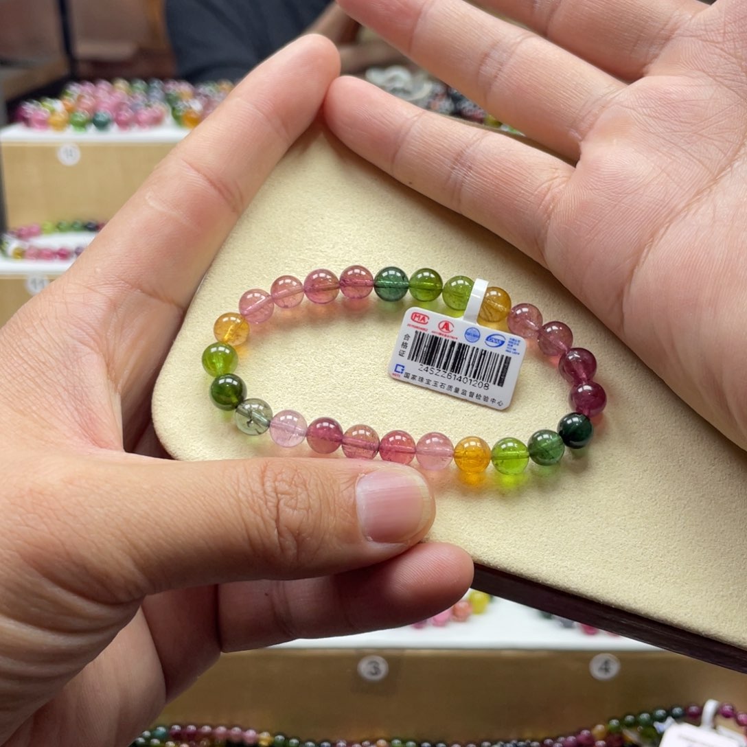 碧玺手串未镶嵌7mm.mmmmmmmmm