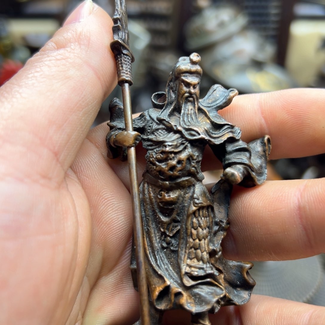 铜摆件欢迎欢迎你