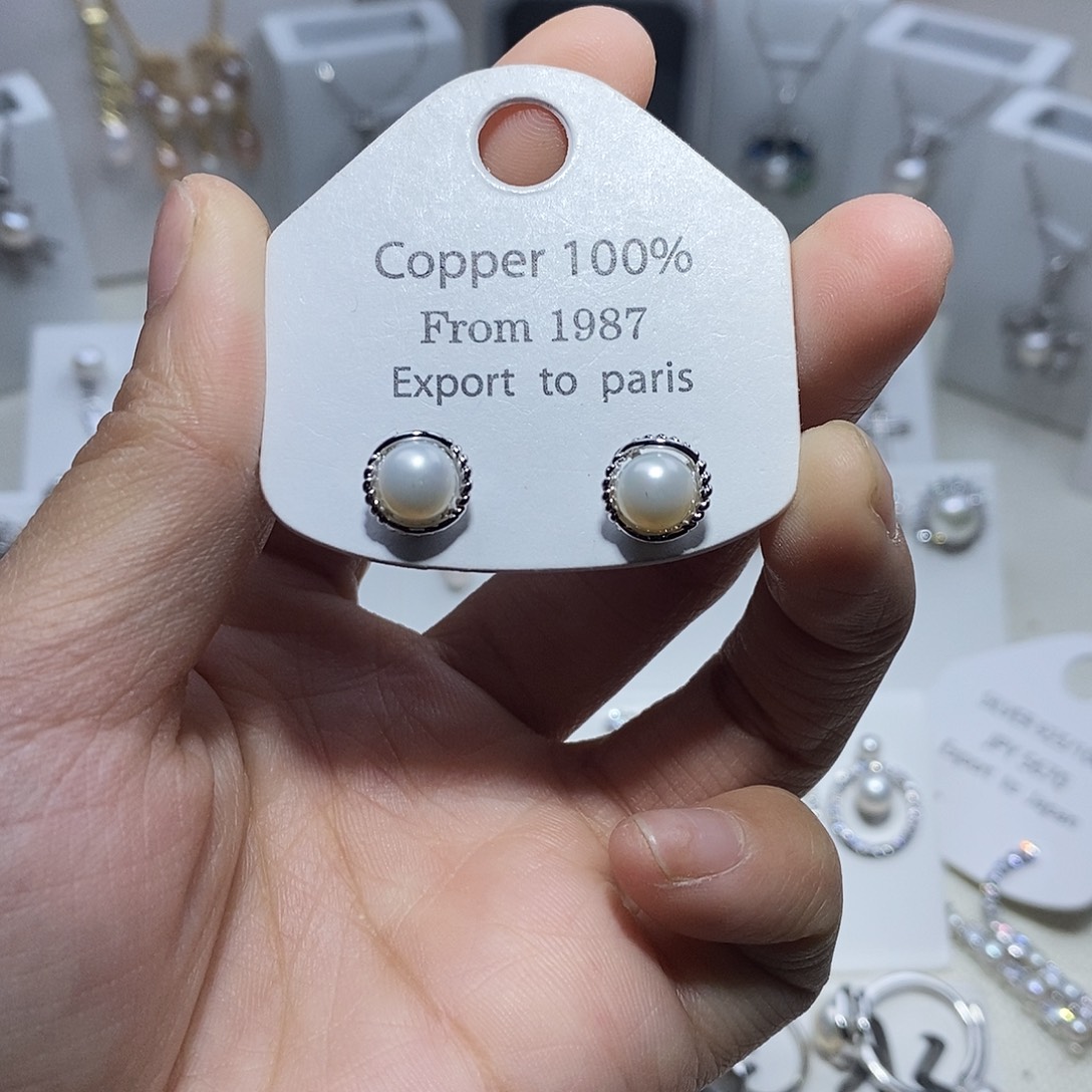 耳饰未镶嵌淡水珍珠