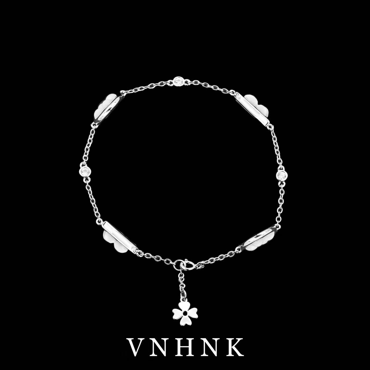 铜合金手链 美可儿  F589   银色（21cm）个性气质百搭手链