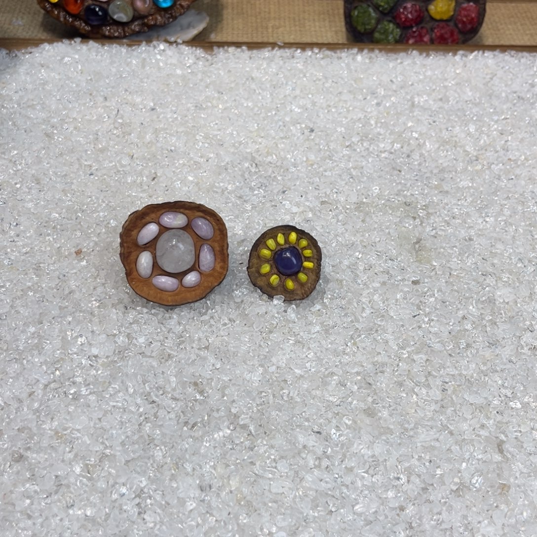 莲蓬干花摆件永生花