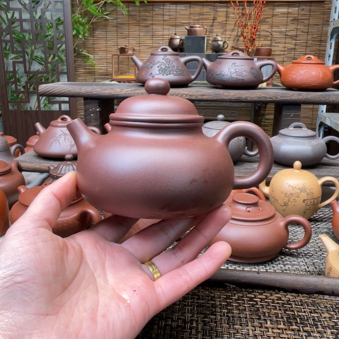 紫砂茶壶無**宜兴原矿紫砂手工制320全