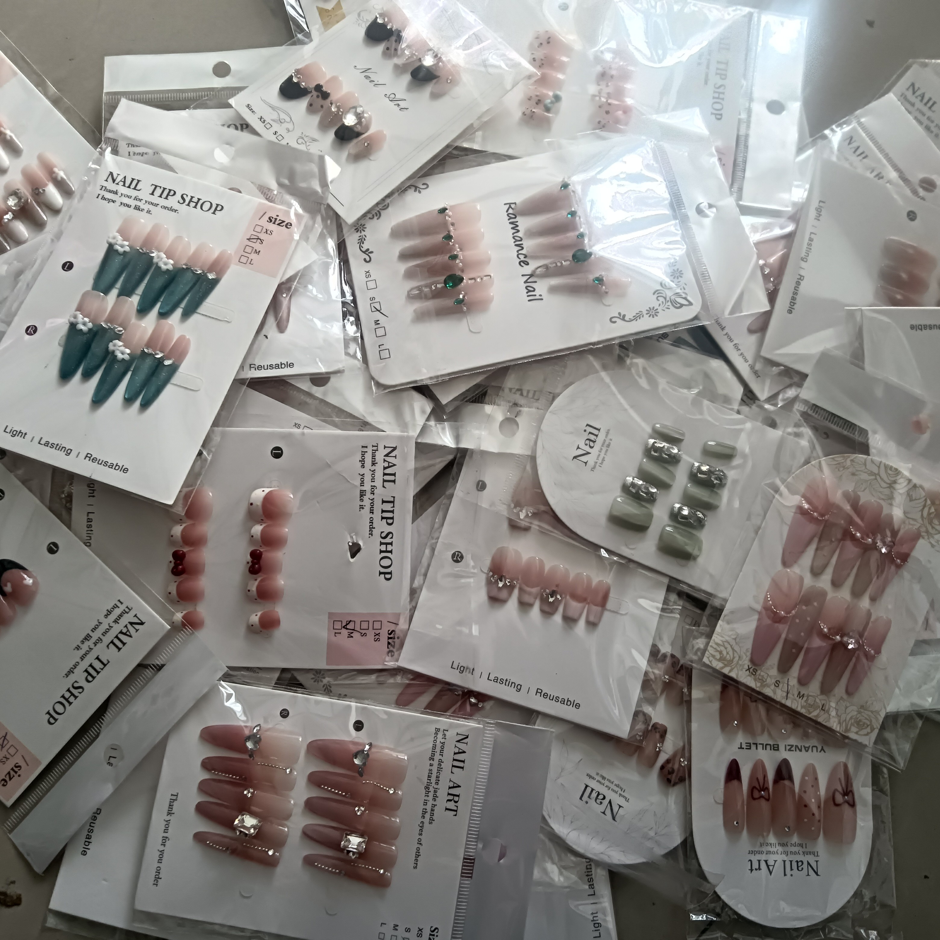 纯手工显白轻奢高级感穿戴甲打造独特美甲风格甲片