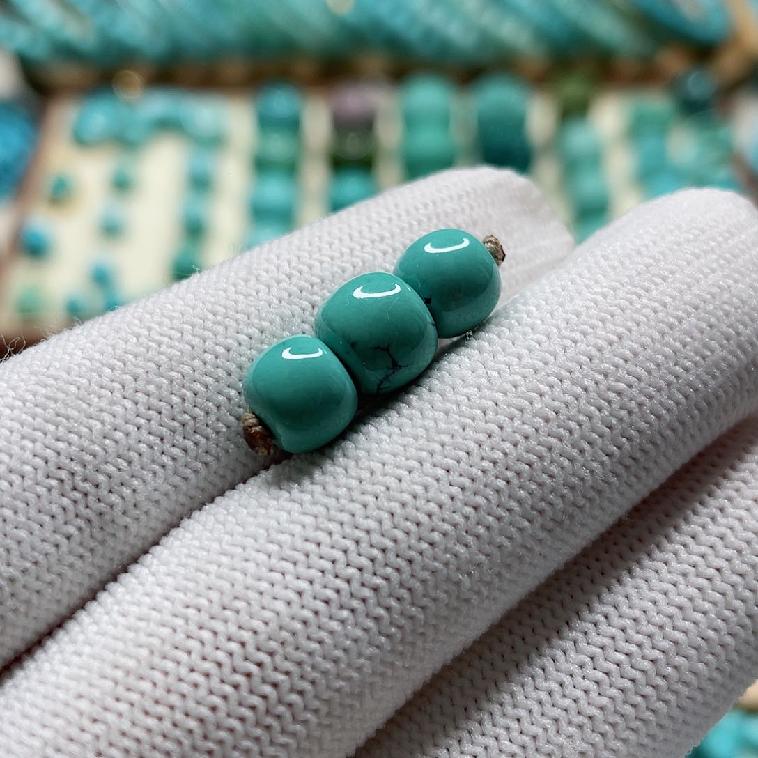 绿松石珠宝半成品未镶嵌