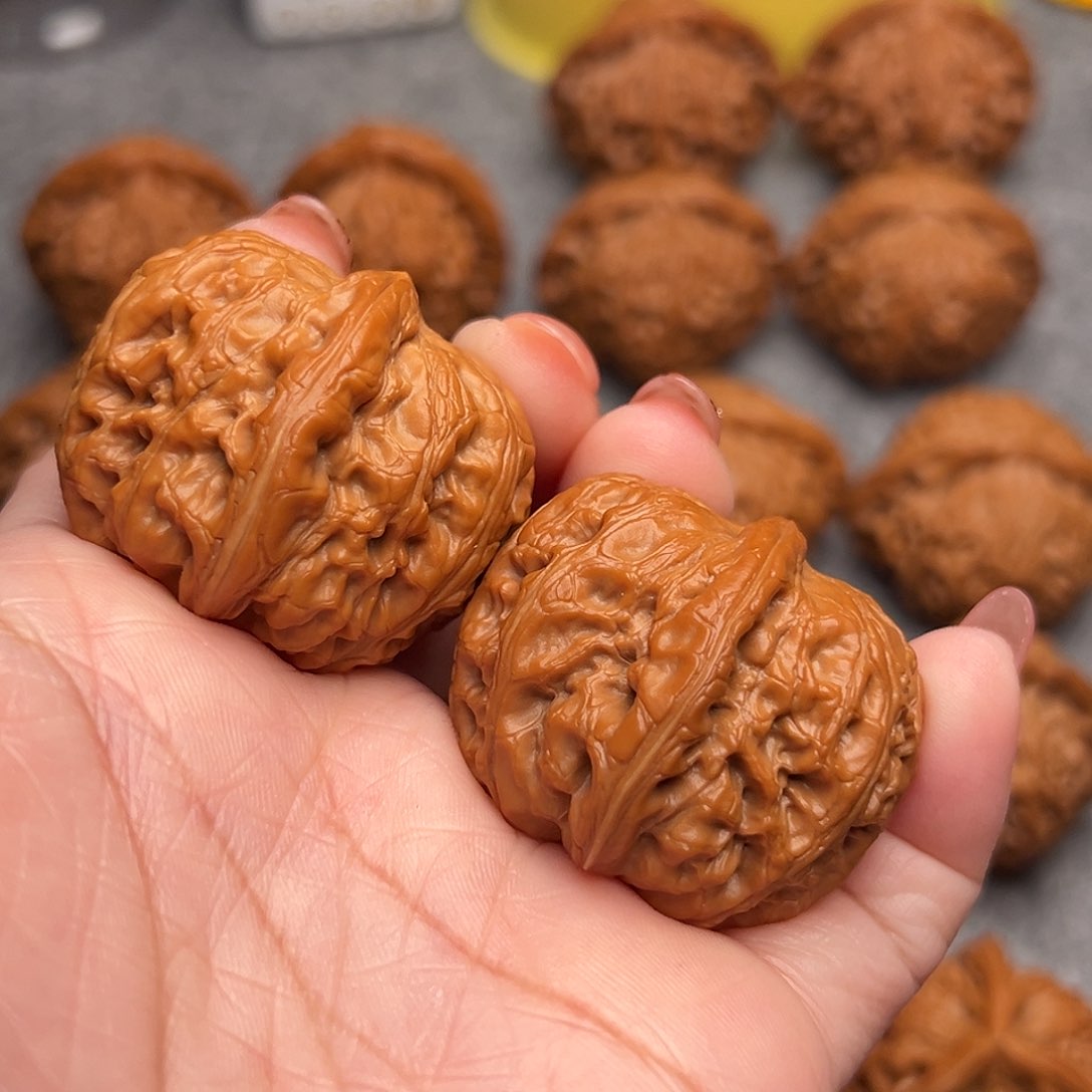 把件文玩核桃精品金锭子元宝39全品