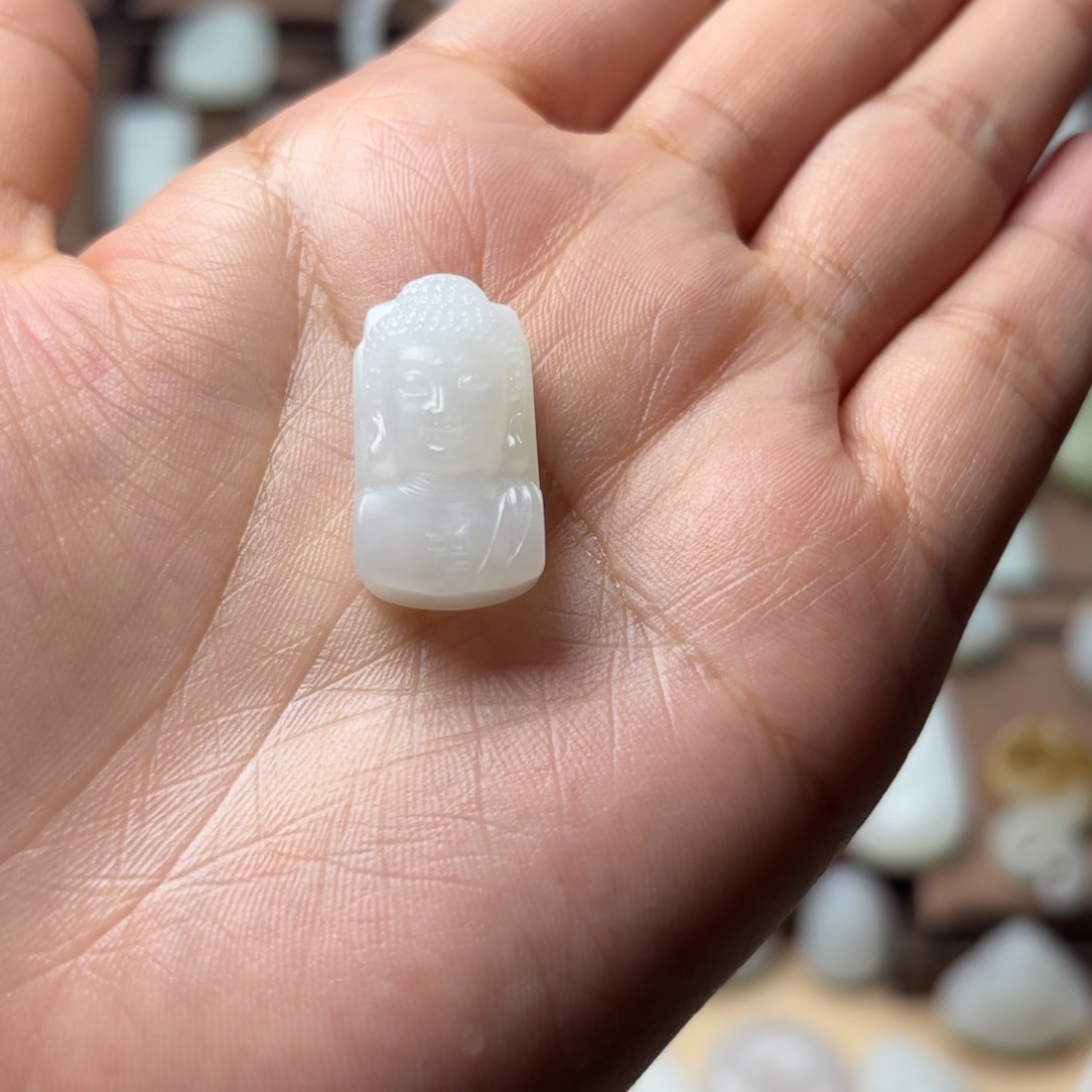 和田玉颈饰未镶嵌?*囍