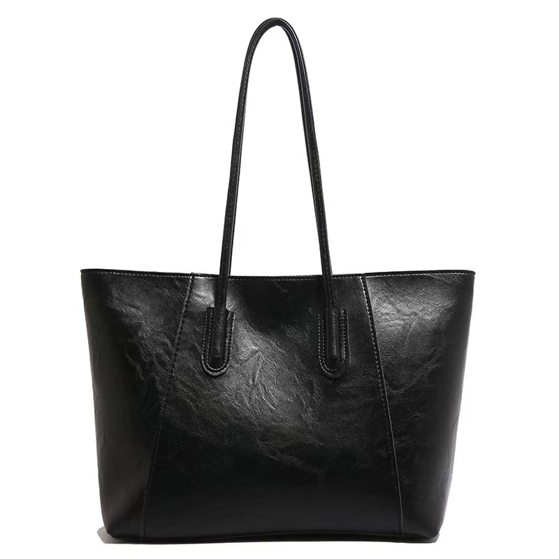 新款简约时尚潮流经典托特包2018