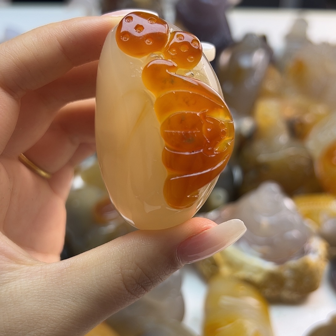 玛瑙/玉髓未镶嵌颈饰