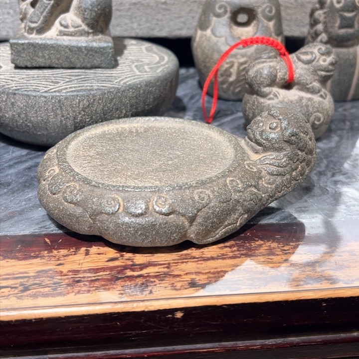 石材✨*✨龙鱼底座福建青石