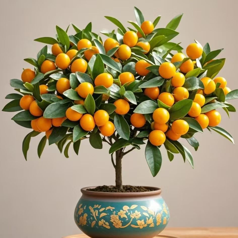 鲜级佳四季金桔树苗带果发货易成活美观盆栽室内外观赏食用小