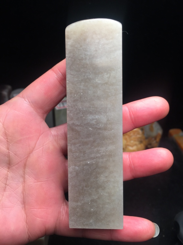 昌化石牛角冻，透，润