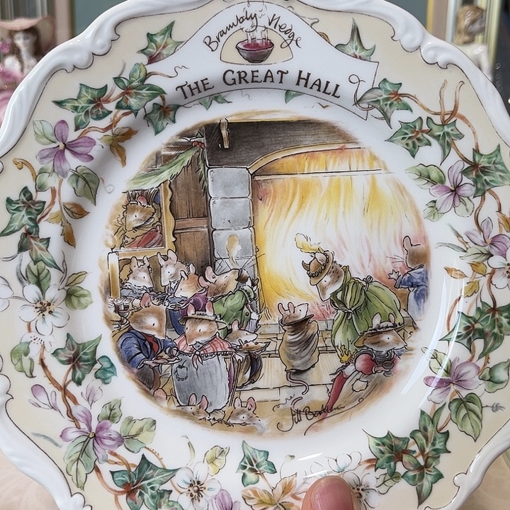 杯欧洲中古瓷器摆件