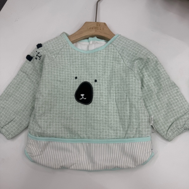 G Z【6004】提花舒棉绒罩衣