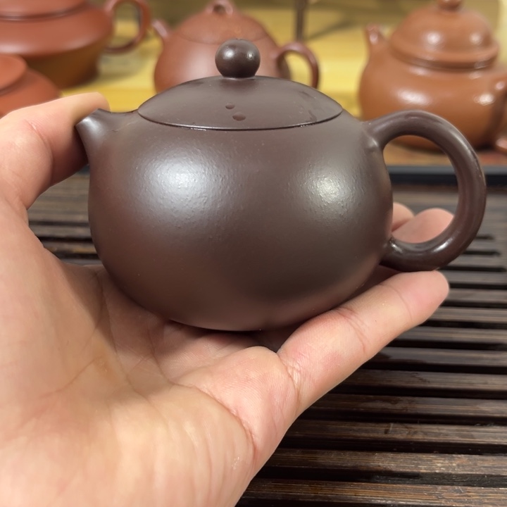 紫砂茶壶原矿紫砂半手工制作