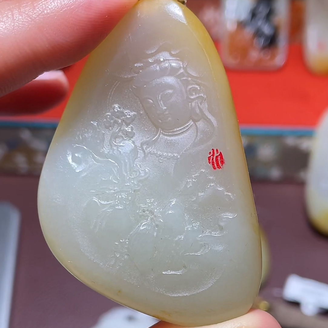 手把件货玉石把玩件文玩摆件