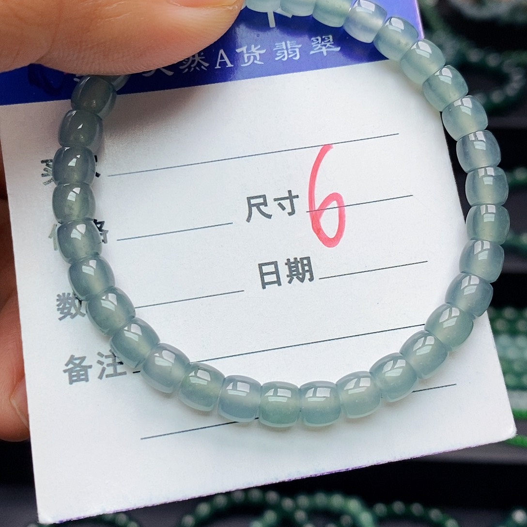 翡翠未镶嵌手链翡翠