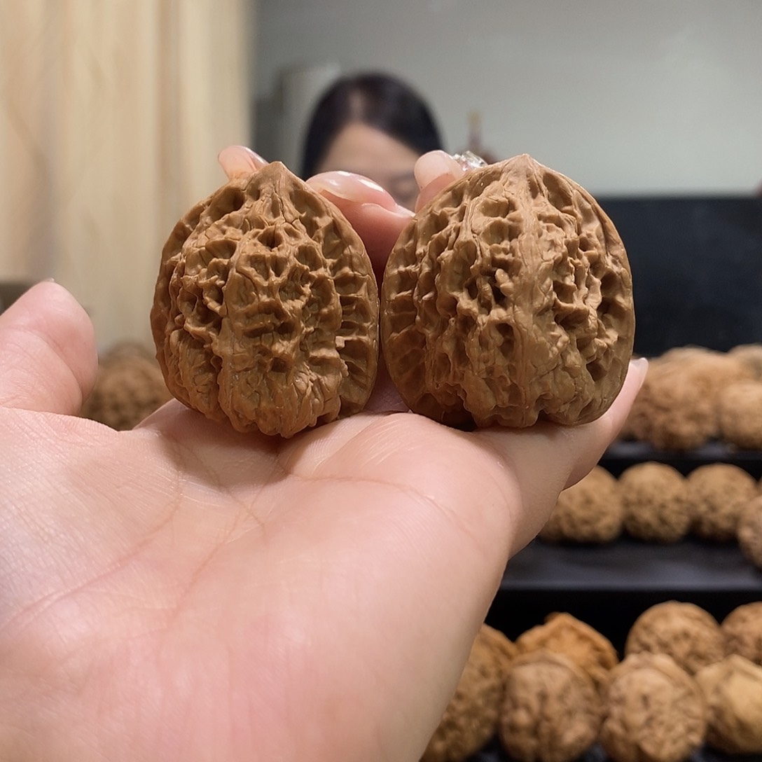 把件文玩核桃37野牛