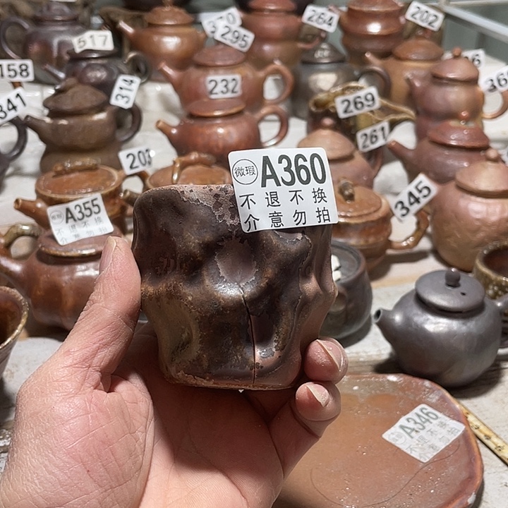 纯手工柴烧茶具精品
