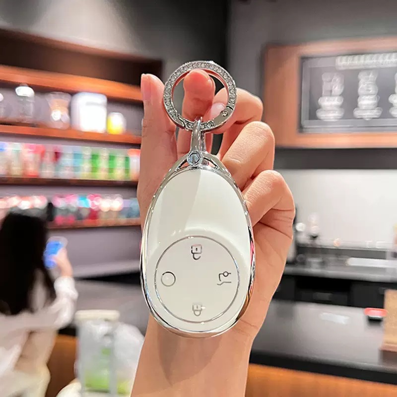 适用埃安i60专用汽车钥匙套包遥控保护壳扣增程纯电内饰用品配件