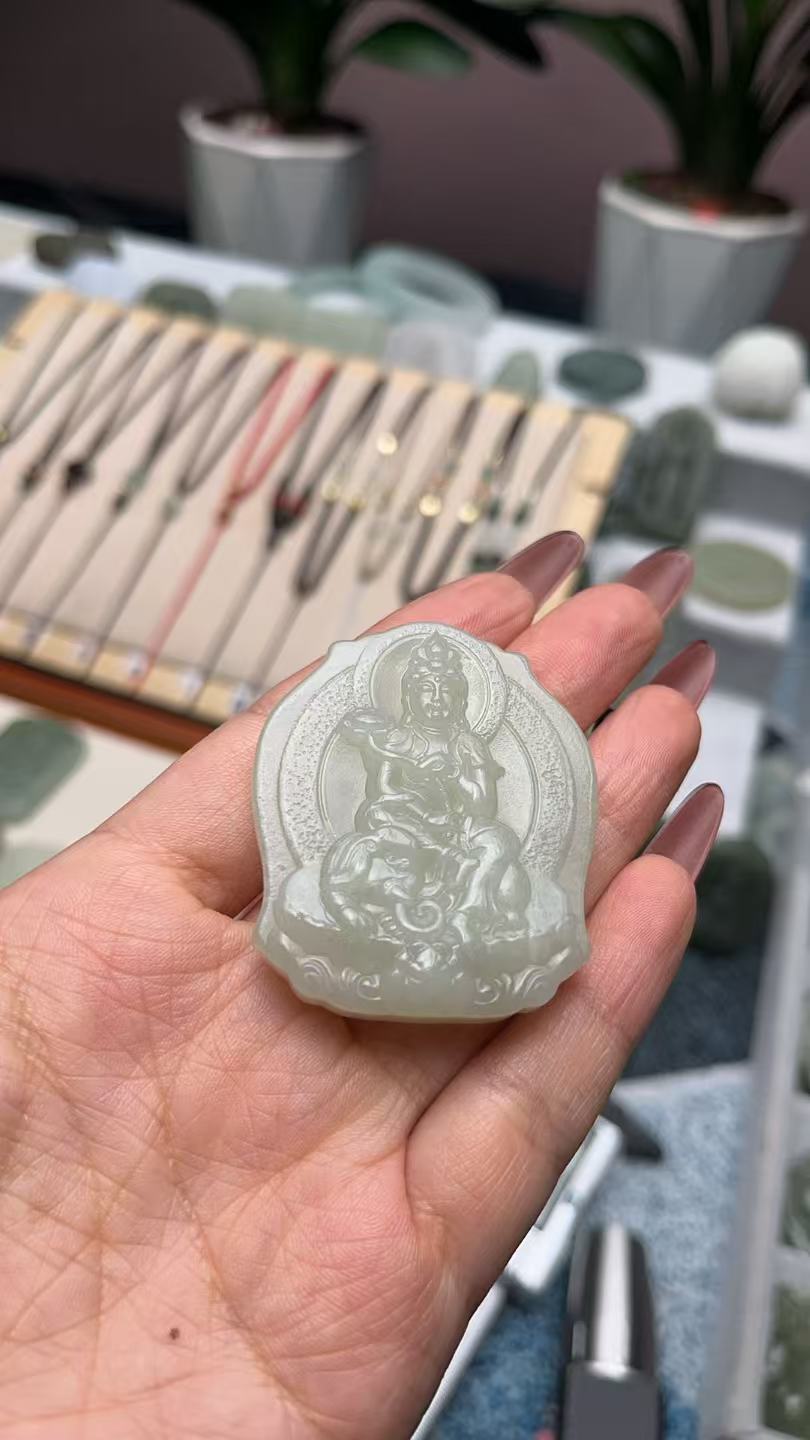 和田玉保真爆款吊坠