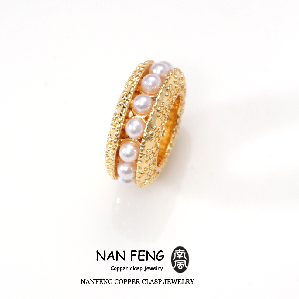 #421珍珍新品隔珠项链首饰diy配件