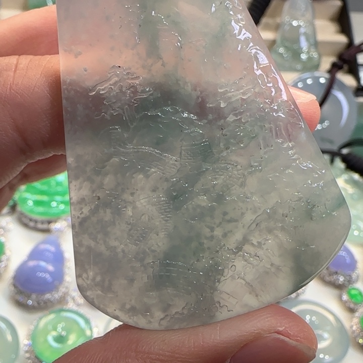 定制翡翠未镶嵌天然缅甸翡翠a货