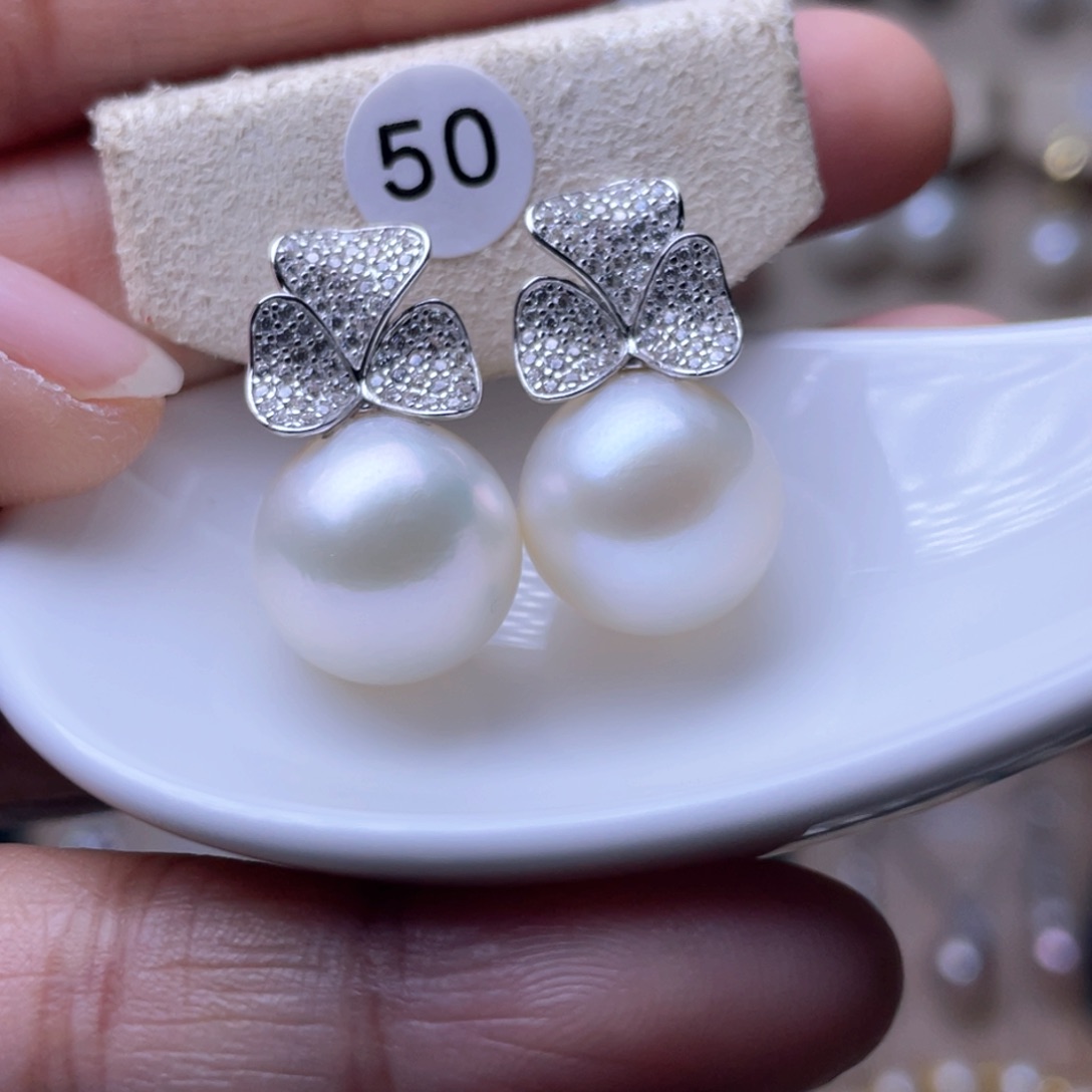 银S925镶嵌其他淡水珍珠1*宝