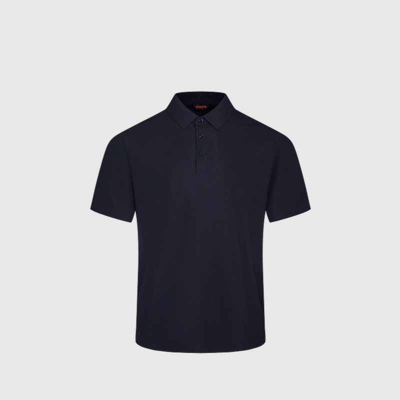 【冷感科技面料】比音勒芬高尔夫2025夏新款男休闲短袖翻领POLO衫