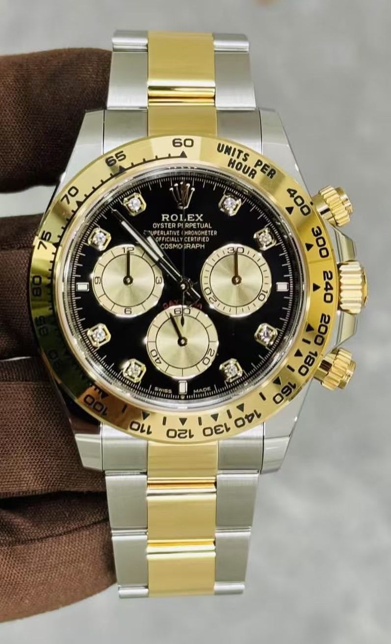 99新 Rolex/劳力士 劳力士126503-0002黑钻，24年双吊牌，全套全长