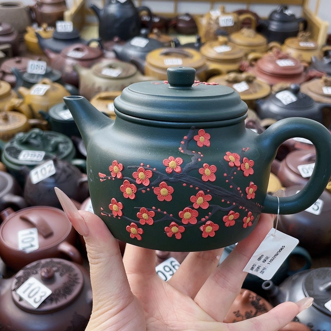 茶壶紫砂紫砂微瑕