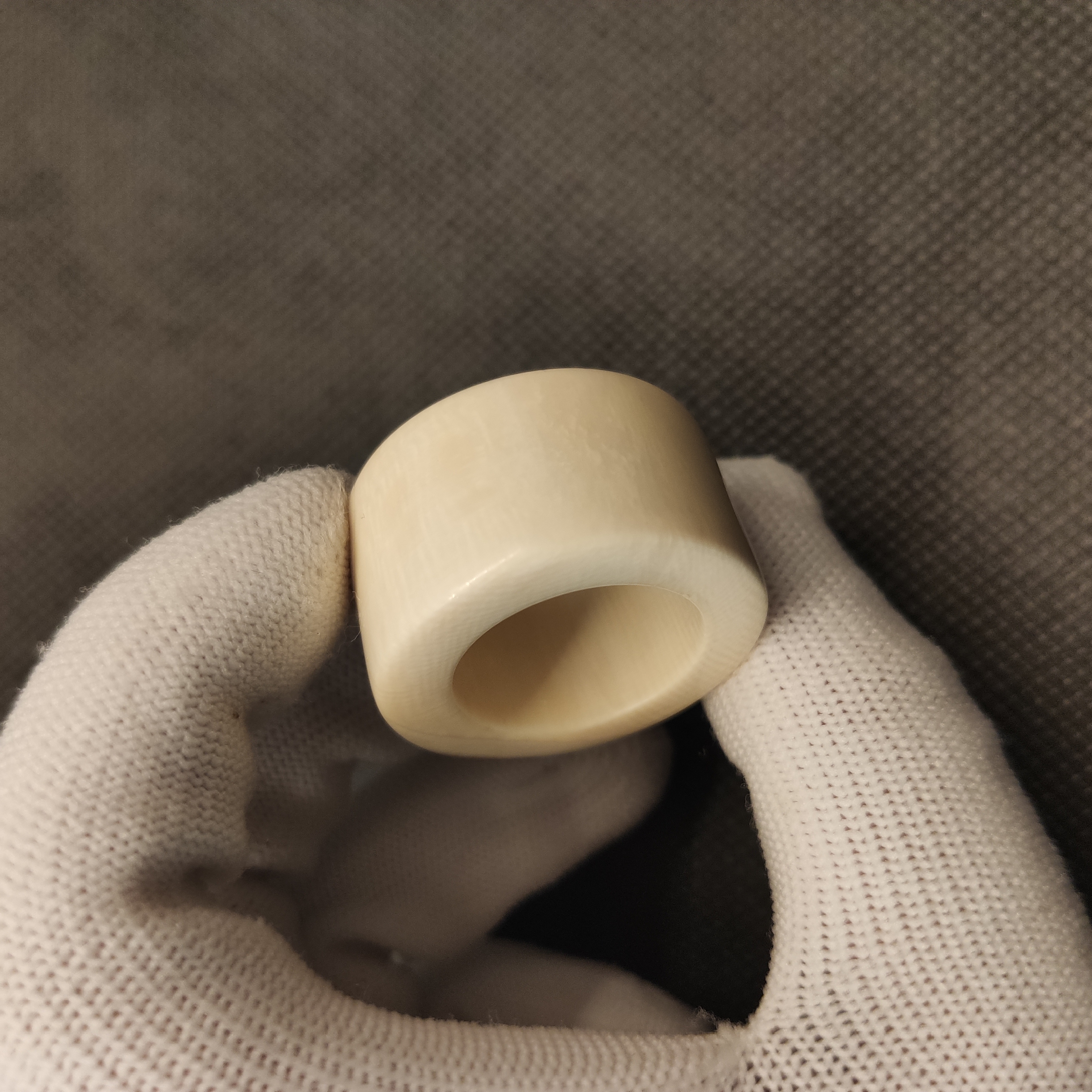 【叶】B00739扳指猛犸牙工艺品