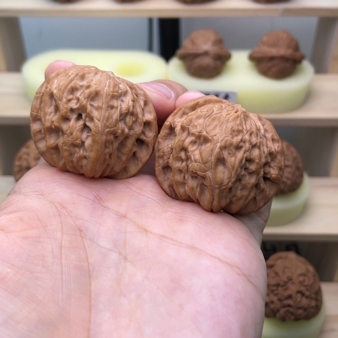 文玩核桃吊坠41全品磨盘