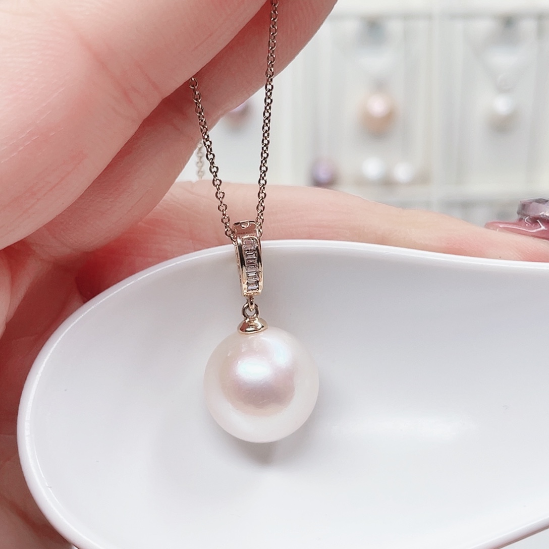 淡水珍珠合金吊坠(赠链)