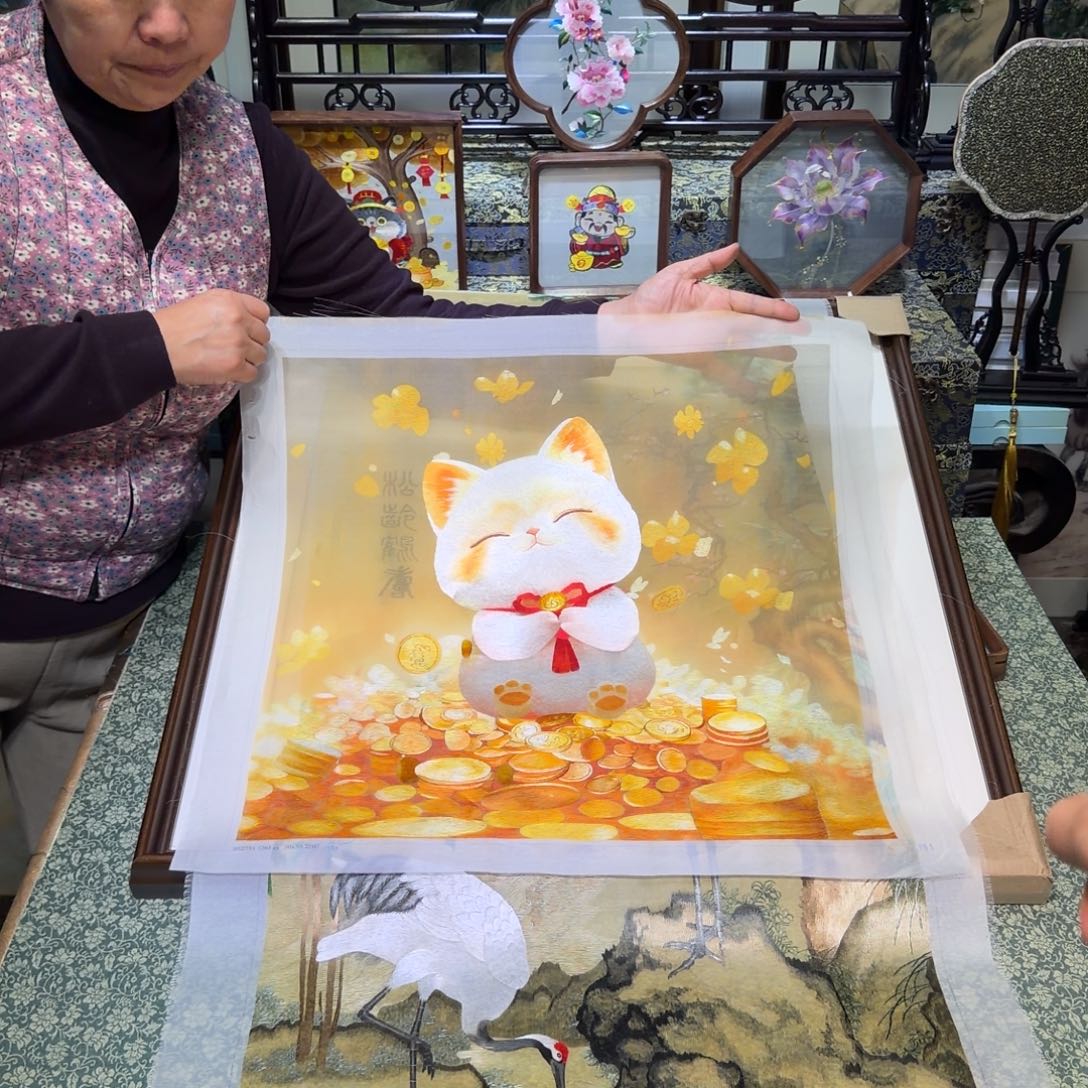 刺绣手工苏绣工艺