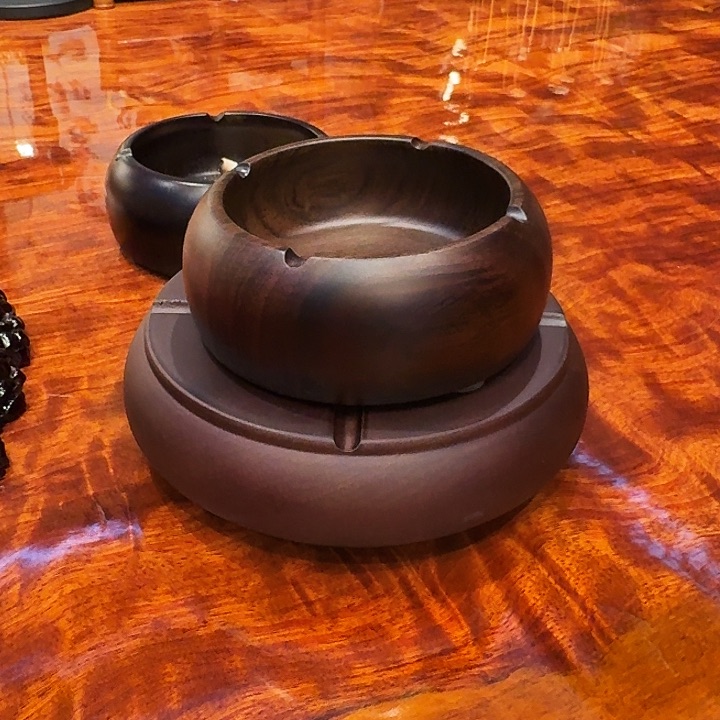 黑檀木烟灰缸幻影专款