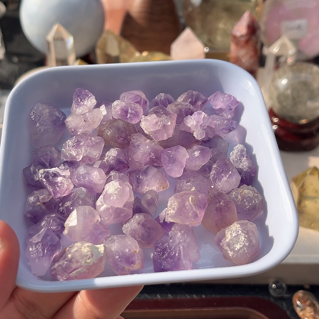 人***火未镶嵌珠宝半成品水晶157