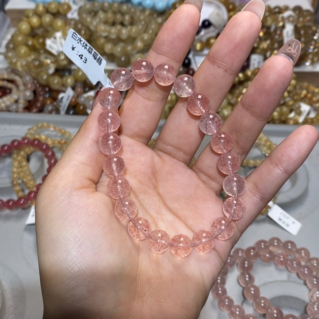 水晶手链未镶嵌手链