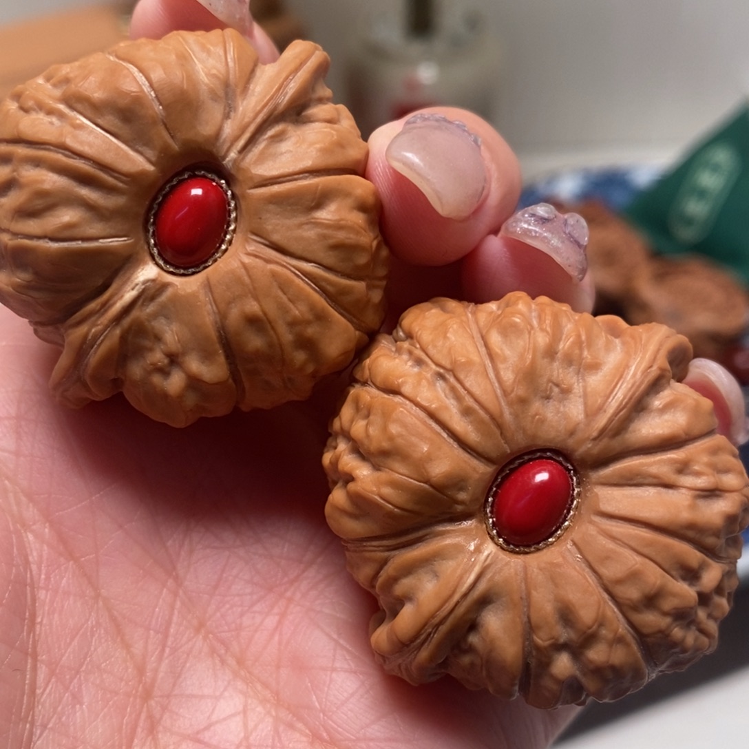 把件文玩核桃42尺寸全品南瓜吨