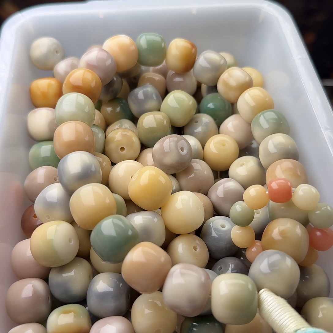 吊坠菩提根/象牙果50颗温婉美人16干磨桶